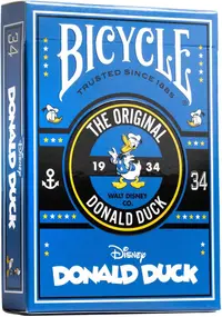 Cărți de joc Bicycle - Disney Classic Donald Duck