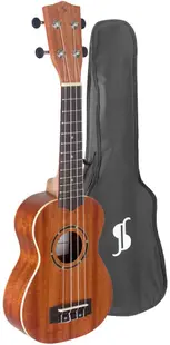 Ukulele soprano Stagg - US-30, cu husă, maro