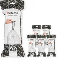 Sac de gunoi Brabantia - PerfectFit, mărimea М, 60 l, 120 buc
