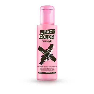 Vopsea semi-permanenta BLACK - CRAZY COLOR - no.30 - 100 ml
