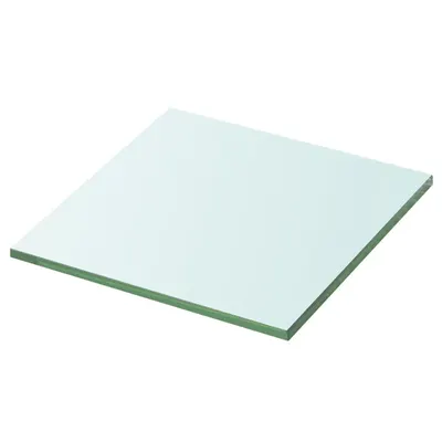 vidaXL Raft din sticlă transparentă, 30 x 30 cm