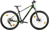 Bicicletă montană Sprint - Apolon Pro, 27.5'', 480 mm, negru/verde