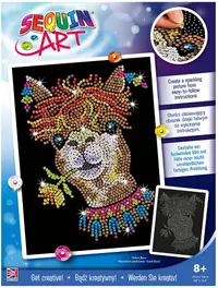 Set creativ Sequin Art - Artă cu paiete, Lama