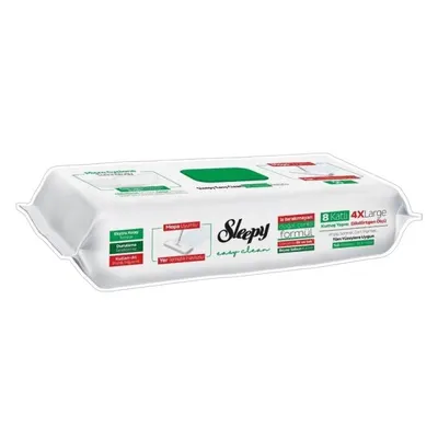 Lavete Umede pentru Pardoseli Sleepy Easy Clean, White Soap, 50 Bucati