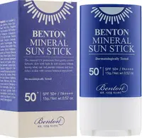 Benton Stick de protecție solară minerală, SPF50+, 15 g