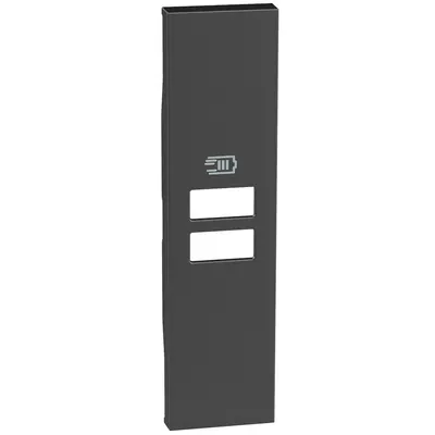 Tasta pentru incarcatoarele usb Bticino KG13C, negru
