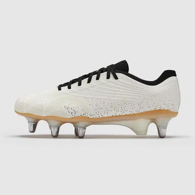 Ghete cu crampoane Canterbury Stampede Groundbreak Elite SG – Albe