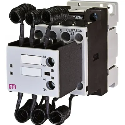 Contactor pentru baterii de compensare CEM CN CEM7,5CN.11-230V-50HZ 7.5Kvar