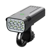 Far aliaj 8 LED, 450 lumeni, 5 moduri luminare, baterie 5200 mAh