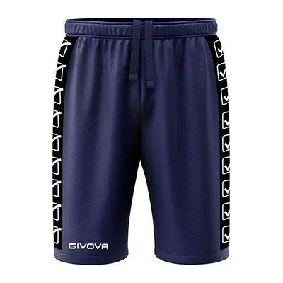 Pantaloni scurți sport Givova Terry Band Albastru Marin