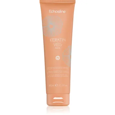 Echosline Keratin veg Mask Mască intens nutritivă pentru păr uscat și poros cu aminoacizi 300 ml