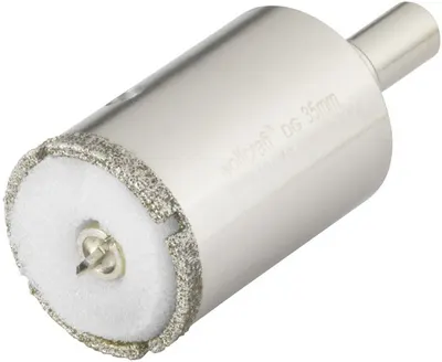 Freza-coroană cu diamant pentru ceramică și gresie porțelanată Wolfcraft - 35 х 45 mm