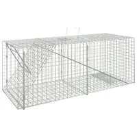 Gossi capcana pentru animale 64,5x25x26,5 cm, fier galvanizat