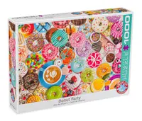 Puzzle Eurographics din 1000 de piese - Donut Party