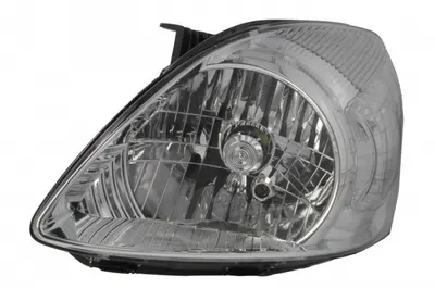 Far fata Stanga (H4, electric, manual, fara motoras, culoare insert: argintiu, culoare semnalizator: transparent) potrivit HYUNDAI MATRIX