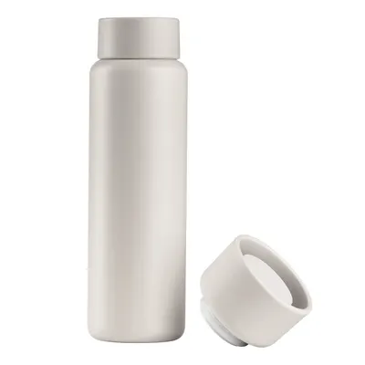 Cană termos bej din oțel inoxidabil 650 ml Singles – Zone