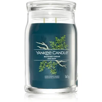 Yankee Candle Bayside Cedar lumânare parfumată Signature 567 g