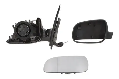 Oglinda laterala Stanga (mecanic, asferica) potrivit SEAT AROSA; VW LUPO I