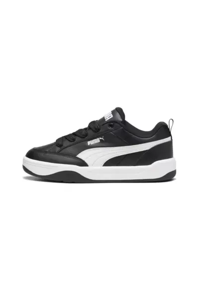 Pantofi sport de piele ecologica Park Lifestyle - Negru