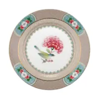Farfurie din porțelan, Pip Studio, Khaki, 17 cm, colecția Blushing Birds