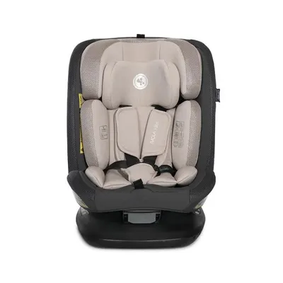 Scaun auto pentru copii Lorelli Imola Beige i-Size, isofix, rotativ, 0 luni-12 ani, 40-150 cm