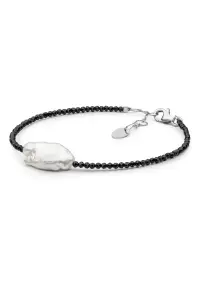 Bratara argint cu perle naturale - Rebelle
