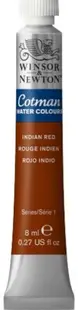 Vopsea pentru acuarelă Winsor & Newton Cotman - Indian Red, 8 ml