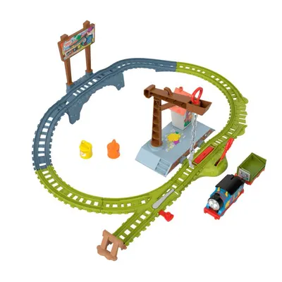 Set de joaca trenulet motorizat Fisher Price Thomas and Friends Paint Delivery