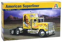 Model asamblabil Italeri Contemporary: Camioane - Camion tractor American Superliner