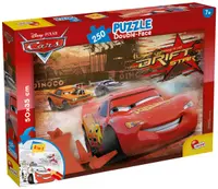 Puzzle cu două fețe Lisciani pentru colorare 250 piese - Mașinile
