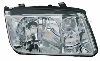 Far dreapta potrivit VW BORA 1998-2005 - (H4, electric, fundal cromat)