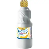 Set 2 x Culoare Tempera Giotto, White, 500 ml