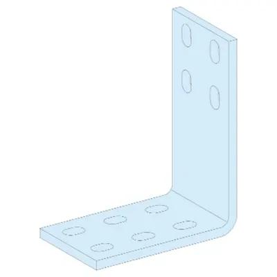 Placa de conectare, Linergy TB, suport unghiular pentru bare PE orizontale si verticale, set de 2