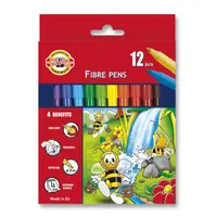 Carioci, 12 culori/set, Bees, Koh-i-noor
