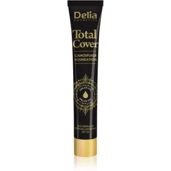 Delia Cosmetics Total Cover machiaj rezistent la apa SPF 20