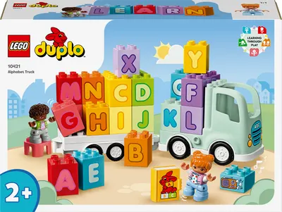 Constructor LEGO Duplo - Camion cu alfabet (10421)