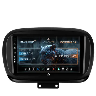 Navigatie Fiat 500X (2014-2020), Android, P-Octacore 2GB RAM + 32GB ROM, 9 Inch - AD-BGP9002+AD-BGRKIT362