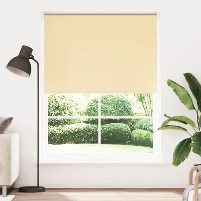 vidaXL Jaluzea opacă 164,4x230 cm, lățime material 160 cm, bej