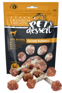 Pet s Desert Dog Chicken Dummbell LSC-26