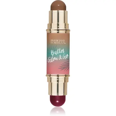 Physicians Formula Butter Glow & Go baton pentru dublu contur culoare Beach Bum Plum 10 g