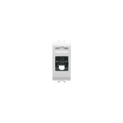 Rj45 Priza - 4 Pairs - Category 6 Ftp Toolless - 1 Module - White - Chorus