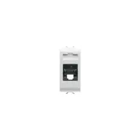 Rj45 Priza - 4 Pairs - Category 6 Ftp Toolless - 1 Module - White - Chorus