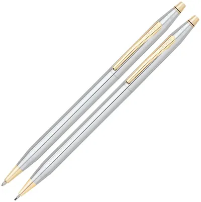 Set de pixuri Cross Classic Century - Medalist Chrome, cu creion automat