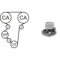 Set pompa apa+curea dintata AIRTEX WPK-169601