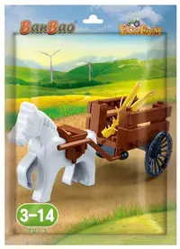 Mini set de construcții BanBao - ham de cai, 27 de piese