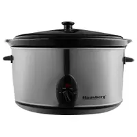 Oala Electrica cu capac Hausberg HB-1300, sticla termorezistenta, 3.5 L, 200 W Engros