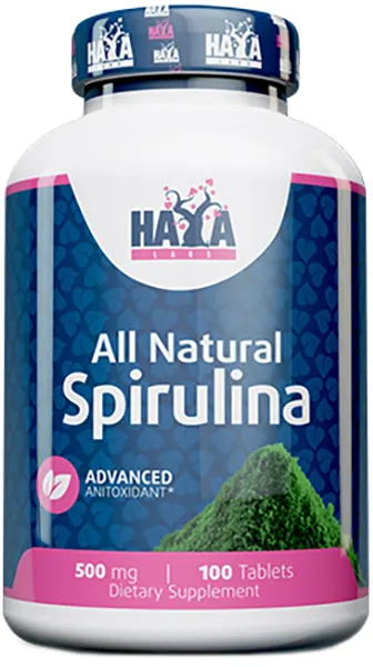 All Natural Spirulina, 100 tablete, Haya Labs