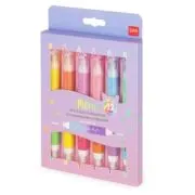 Set 6 carioci evidentiatoare cu varf dublu, Meow, Legami