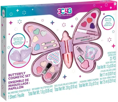 Set cosmetic pentru copii 3C4G - Fluture, 23 piese