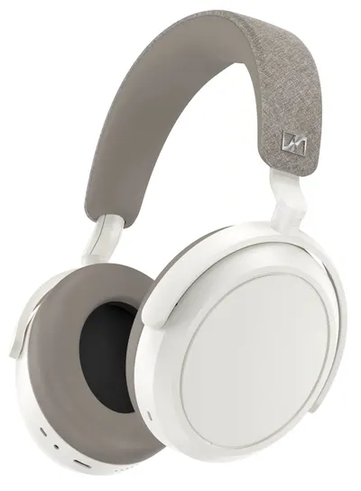 Căști wireless Sennheiser - Momentum 4 Wireless, ANC, albă